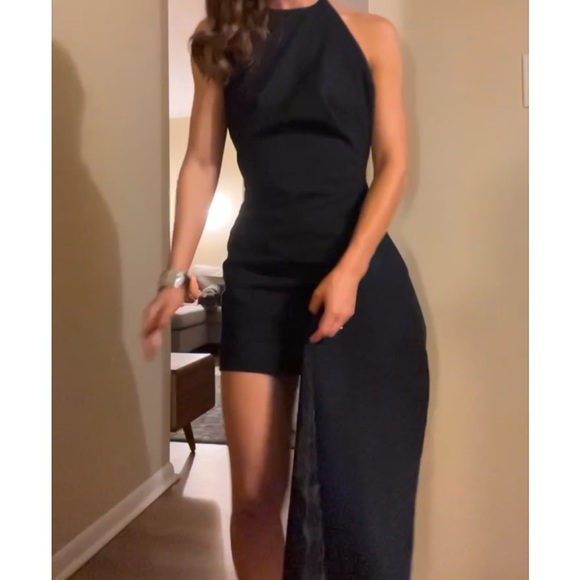 NBD- Revolve backless black dress - Picture 3 of 4
